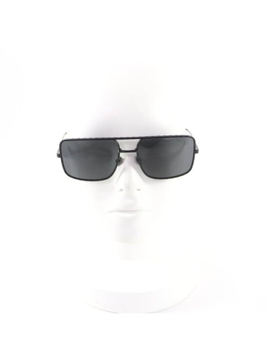 Chanel Pilot Sunglasses Logo Quilted Two Bridge Black main image 6